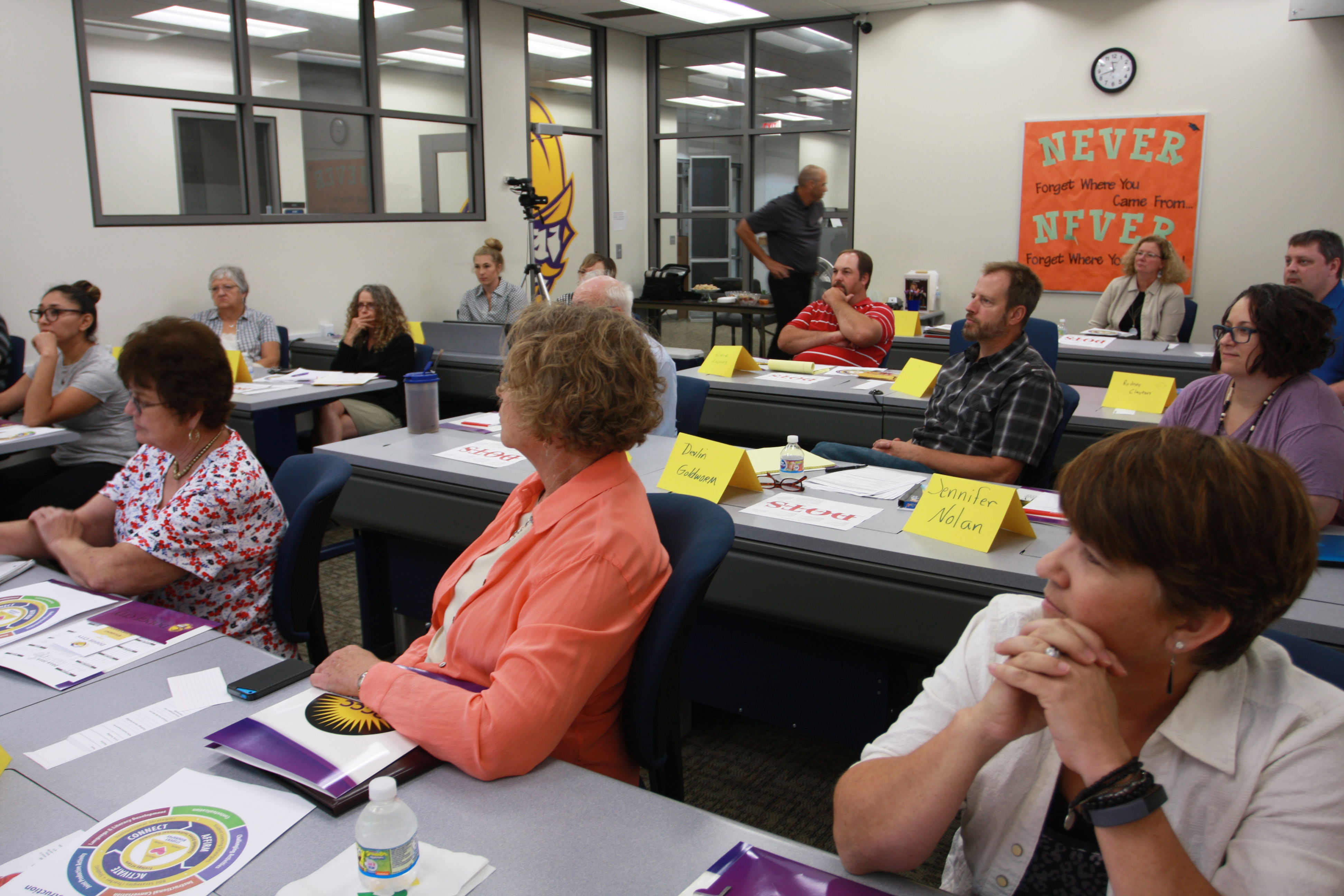 DC3 Staff during the Planning, Teaching, and Assessment presenation in the SARC